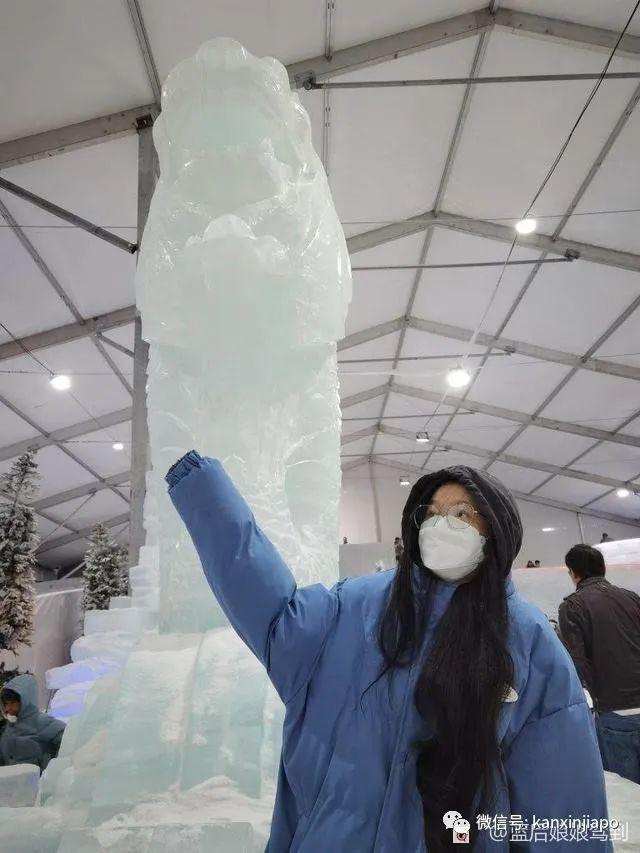 “在没有冬季的新加坡，我却在这里与孩子在雪地里玩耍”