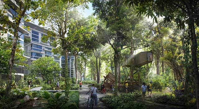 新加坡正在建设一个拥有 42,000 个家庭的生态“智能”城市