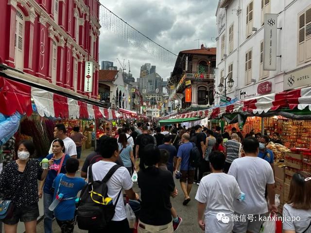 新加坡牛车水年货市场火热朝天！这条街将在每日特定时间封控