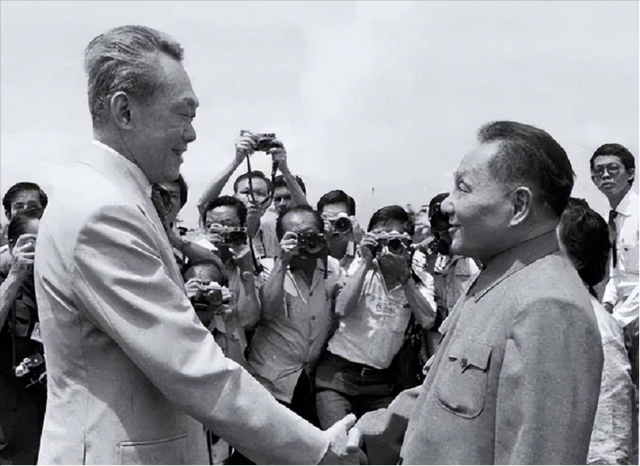78年鄧小平訪問新加坡，李光耀：若你生在新加坡，我在中國會怎樣