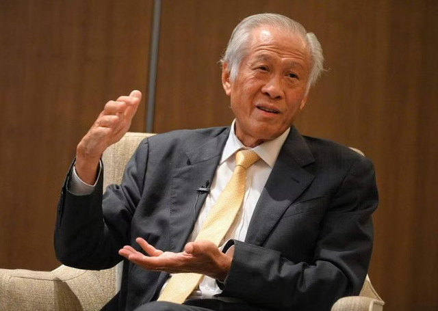 新加坡防長爲中國說了公道話，要求日本對華作出承諾，以取信東亞