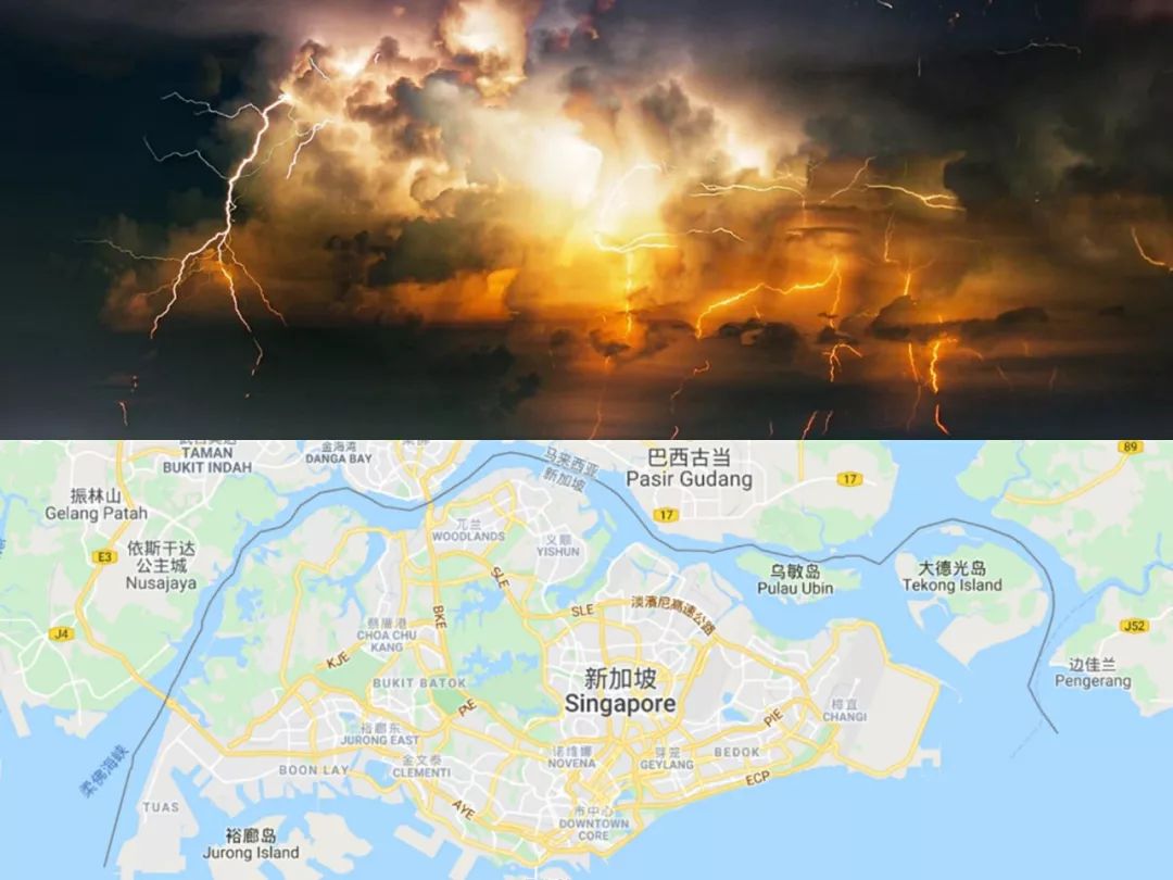新加坡的天空，炸了！